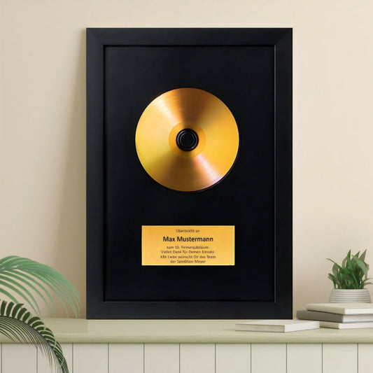 Personalisierte Goldene Schallplatte - Orben Fix