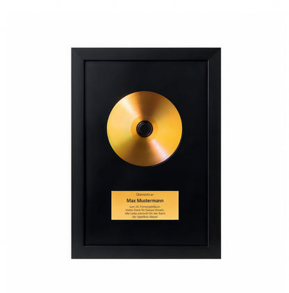 Personalisierte Goldene Schallplatte - Orben Fix